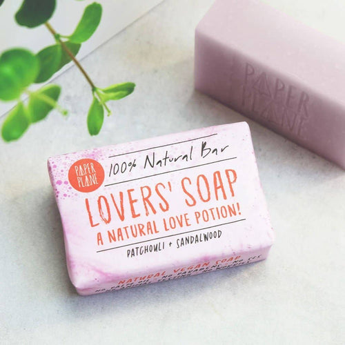 Lovers' Soap 100% Natural Vegan Plastic-free - Front & Company: Gift Store