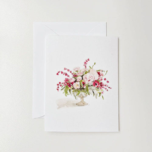 Pinks bouquet notecards - Front & Company: Gift Store
