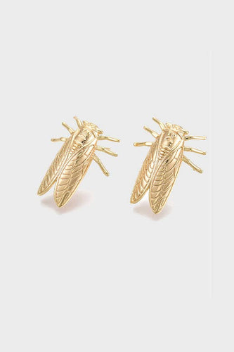 Cicada Studs - 18k gold plated - Front & Company: Gift Store