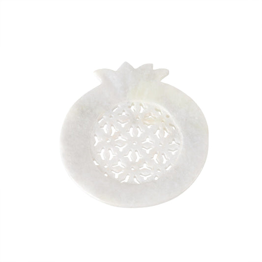 Pomegranate Mrbl Soap Dish Sm
