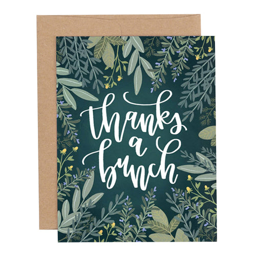 Herb Thank You Card - Front & Company: Gift Store