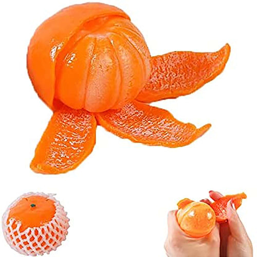 Tangerine Cutie Peeling Fidget Sensory Toy - Front & Company: Gift Store