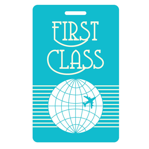 First Class Luggage Tag - Front & Company: Gift Store