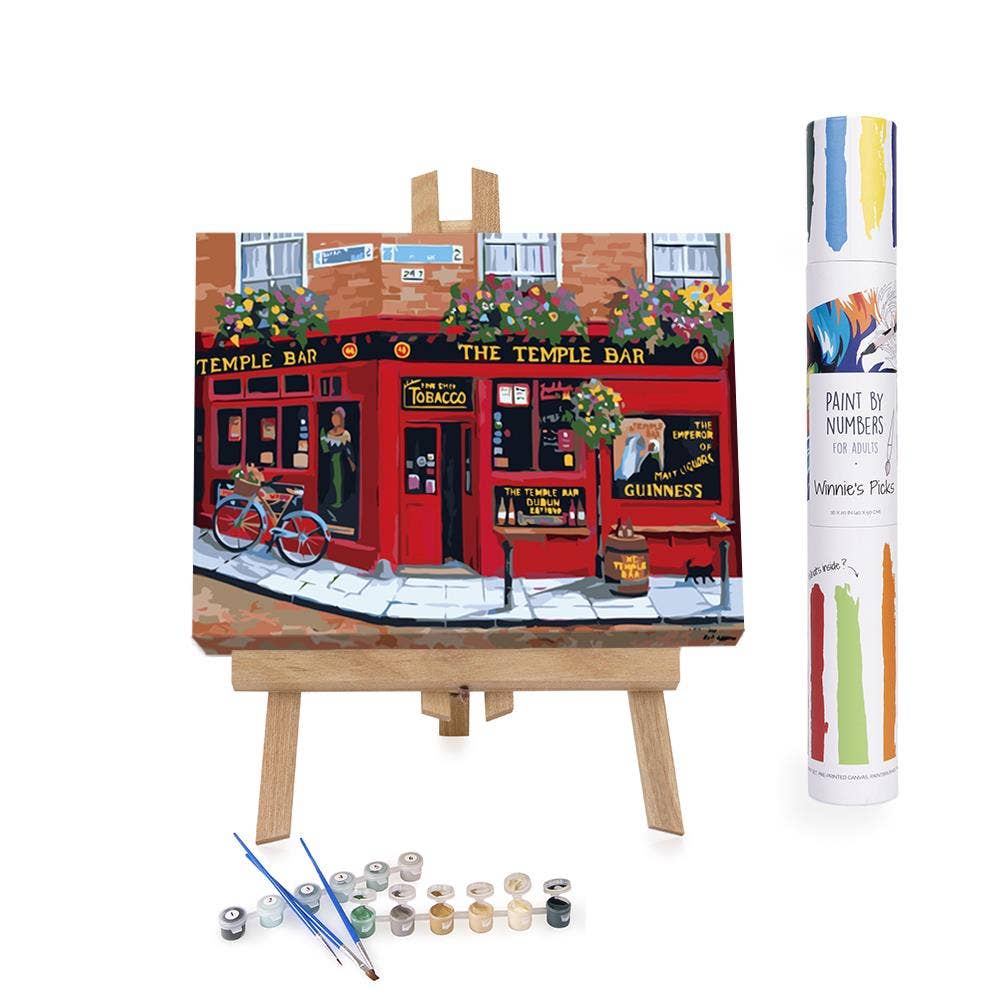 The Temple Bar - Paint by Numbers Kit - Mens Gifts