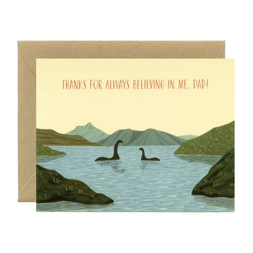 Loch Ness Father's Day Card - Front & Company: Gift Store