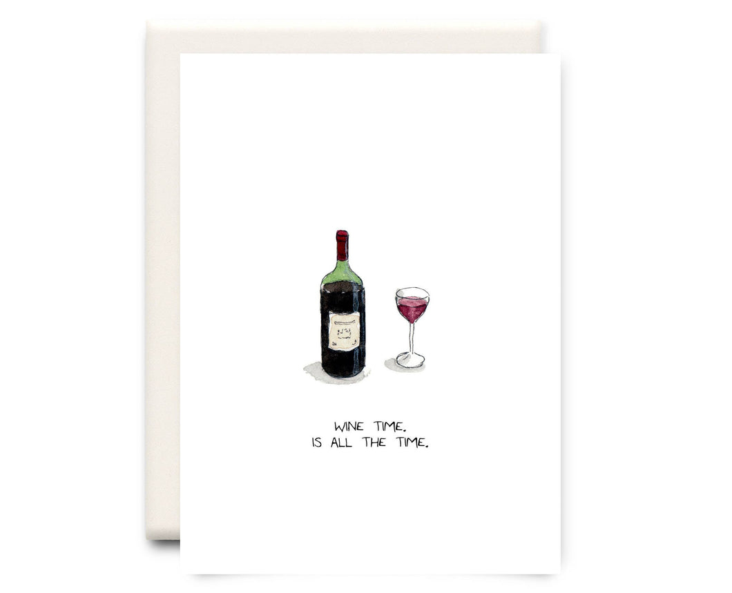 Wine Time - Everyday Greeting Card