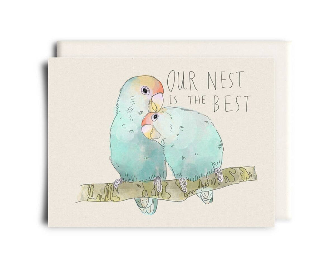 Our Nest Is The Best | Love Greeting Card