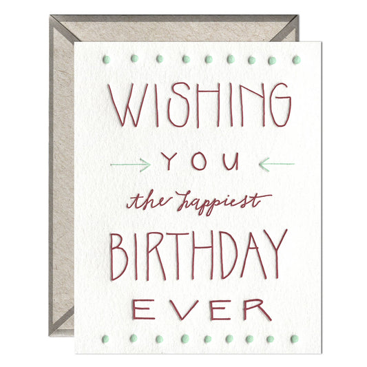 Happiest Birthday Ever - Birthday card