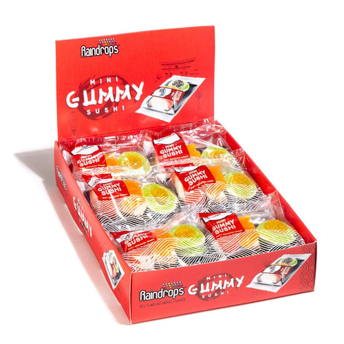 Raindrops Mini Gummi Sushi, 1.40oz - Front & Company: Gift Store