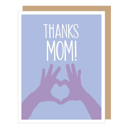 Heart Hands Mother's Day Card - Front & Company: Gift Store