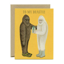Load image into Gallery viewer, Beastie Bigfoot &amp; Yeti Birthday Card

