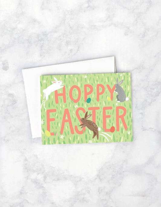 Hoppy Easter Card