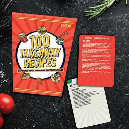100 Takeaway Recipe Cards - Front & Company: Gift Store