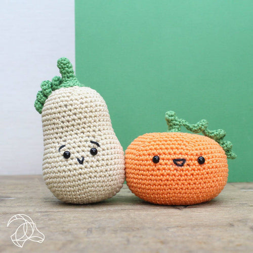 DIY Crochet Kit - Pumpkin Set - Front & Company: Gift Store