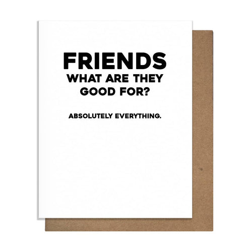 Good For - Friendship Card - Front & Company: Gift Store