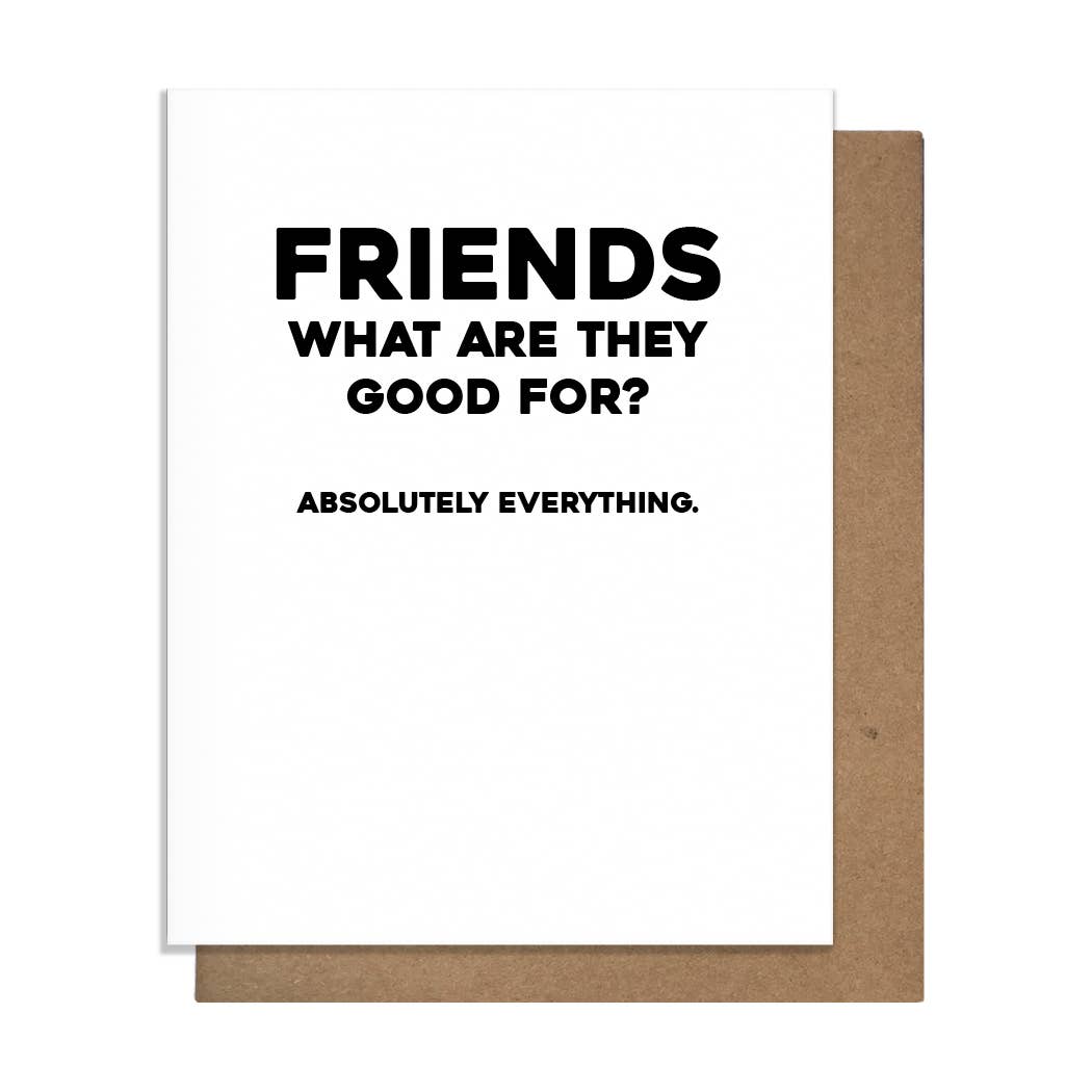 Good For - Friendship Card
