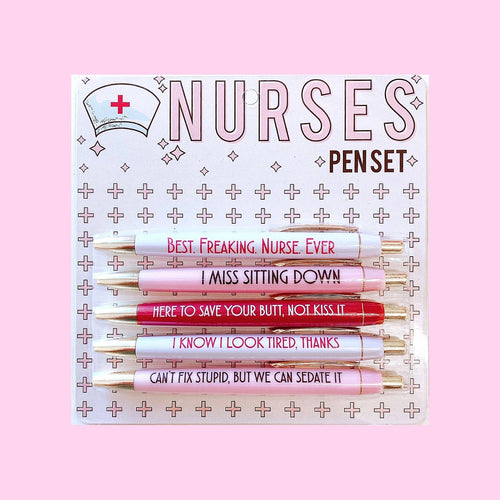 Nurses Pen Set - Front & Company: Gift Store