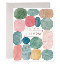 Load image into Gallery viewer, Knit Wishes | Birthday Greeting Card for Knitter
