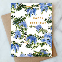 Load image into Gallery viewer, Wisteria Birthday Greeting Card

