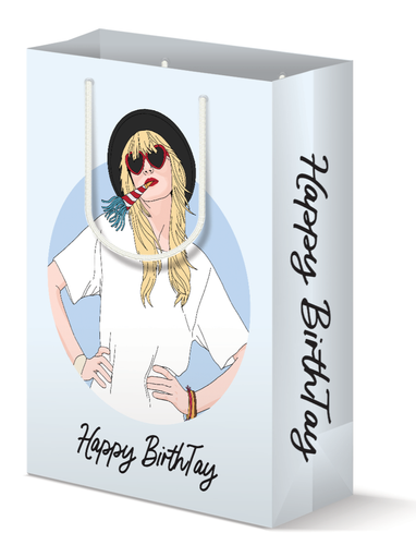 Happy BirthTAY Gift Bag - Front & Company: Gift Store