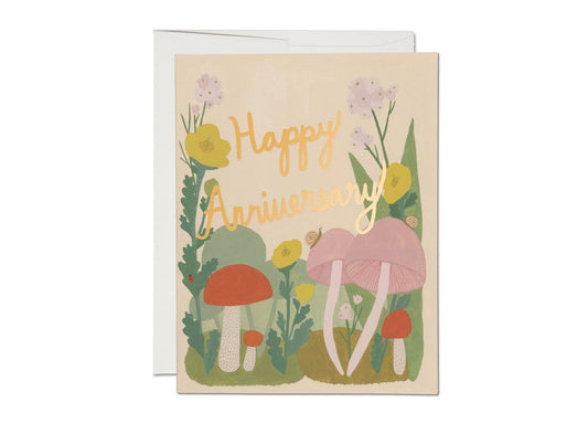 Woodland Anniversary greeting card
