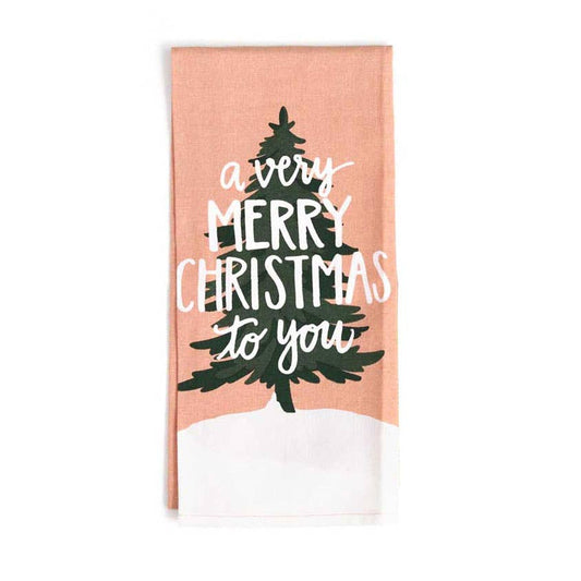 Tree Holiday Towel