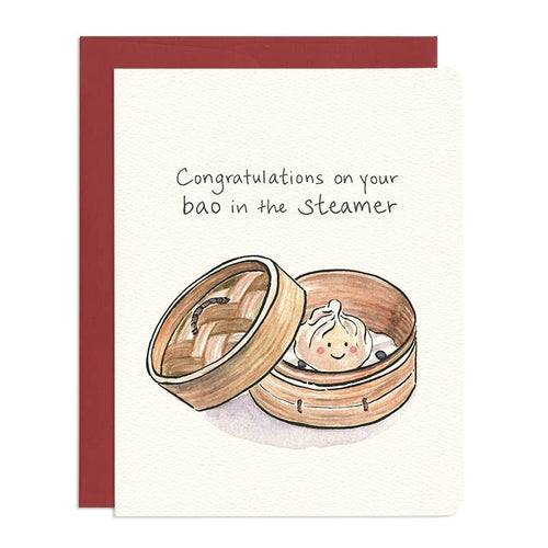 Baby Bao Card - Front & Company: Gift Store