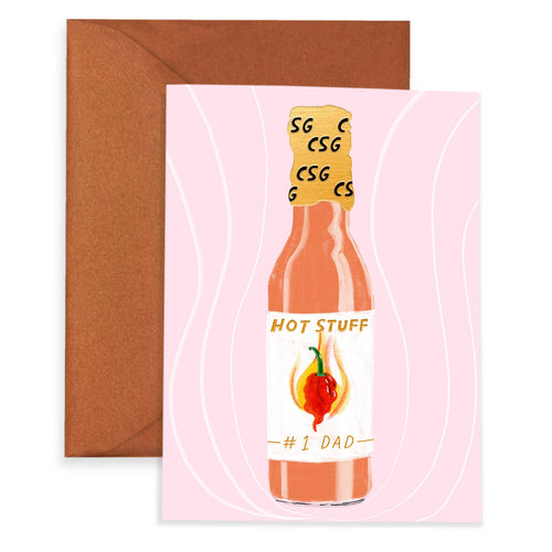 HOT SAUCE - Father's Day Card - Front & Company: Gift Store