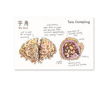 Load image into Gallery viewer, Taro Dumpling Postcard
