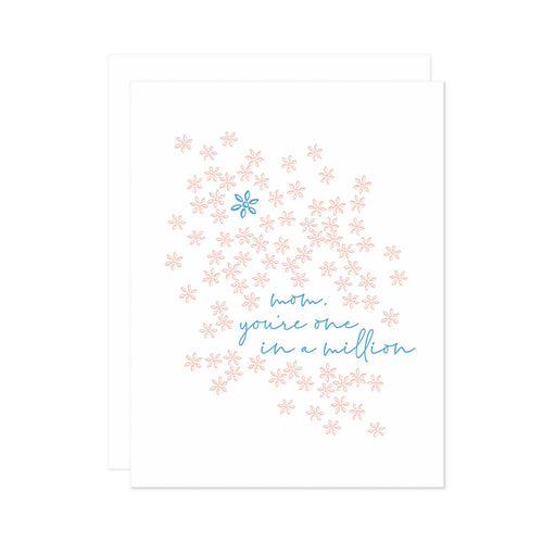 One In a Million Mom Greeting Card - Front & Company: Gift Store