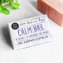 Load image into Gallery viewer, Calm Bar 100% Natural Vegan Rose Geranium Soap
