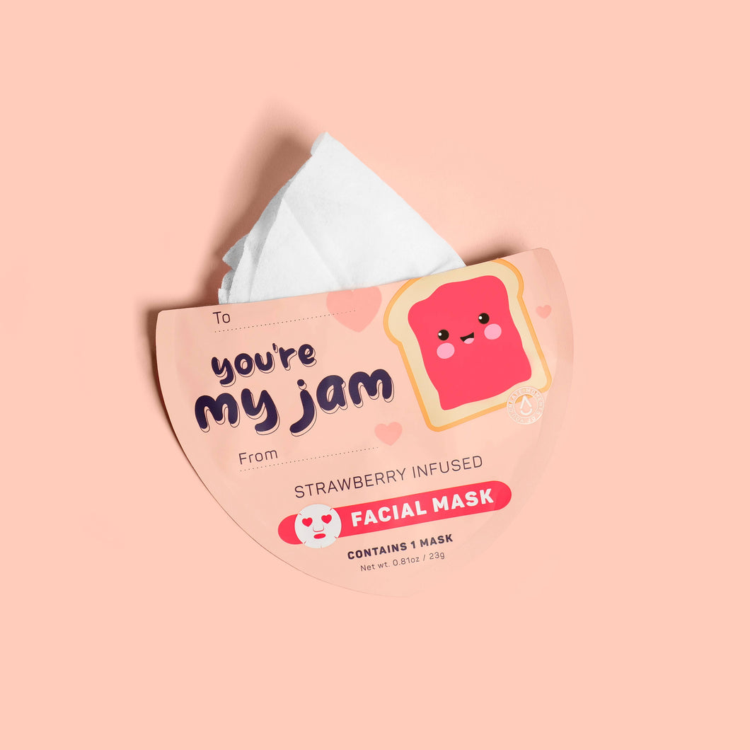 You're My Jam Soothing Facial mask Heart-Shaped