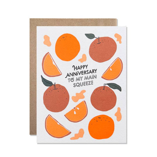 Anniversary Main Squeeze Card 2 - Front & Company: Gift Store