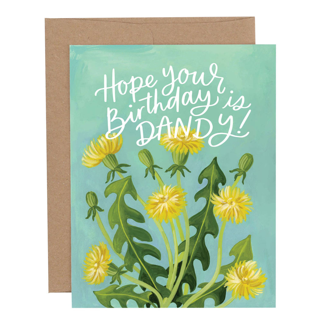 Dandy Birthday Greeting Card