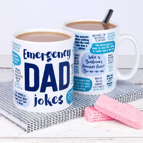 Emergency Dad Jokes Mug - Front & Company: Gift Store