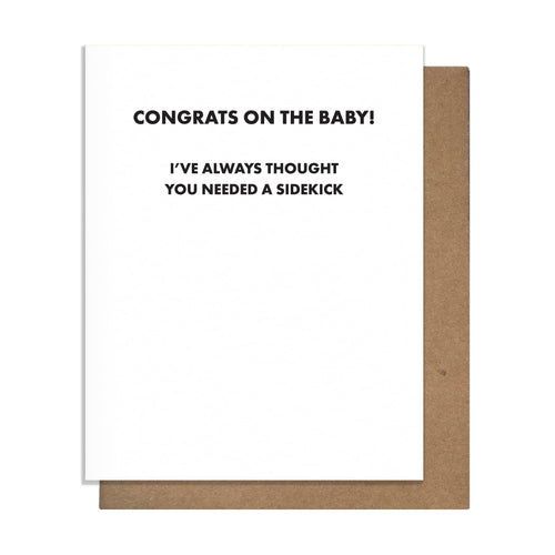 Sidekick -  Baby Card - Front & Company: Gift Store