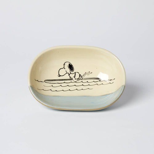 Peanuts Stoneware Dish Surf's Up - Front & Company: Gift Store