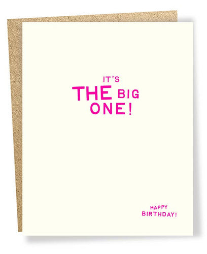 #2159: Big One Card - Front & Company: Gift Store