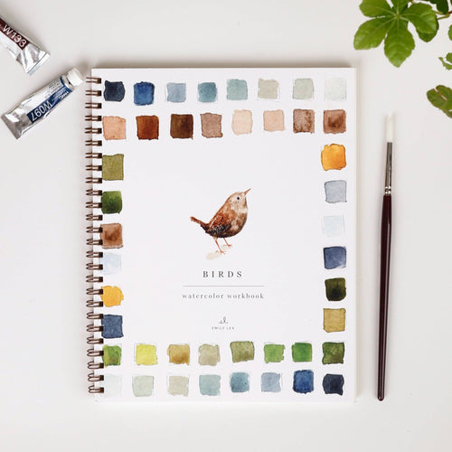 Birds watercolor workbook - Front & Company: Gift Store