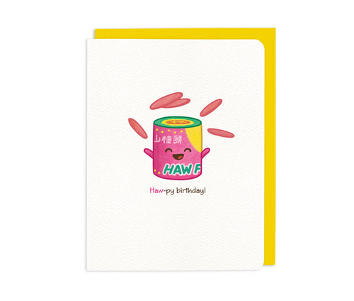 Haw-py Birthday! – Haw Flakes card - Front & Company: Gift Store