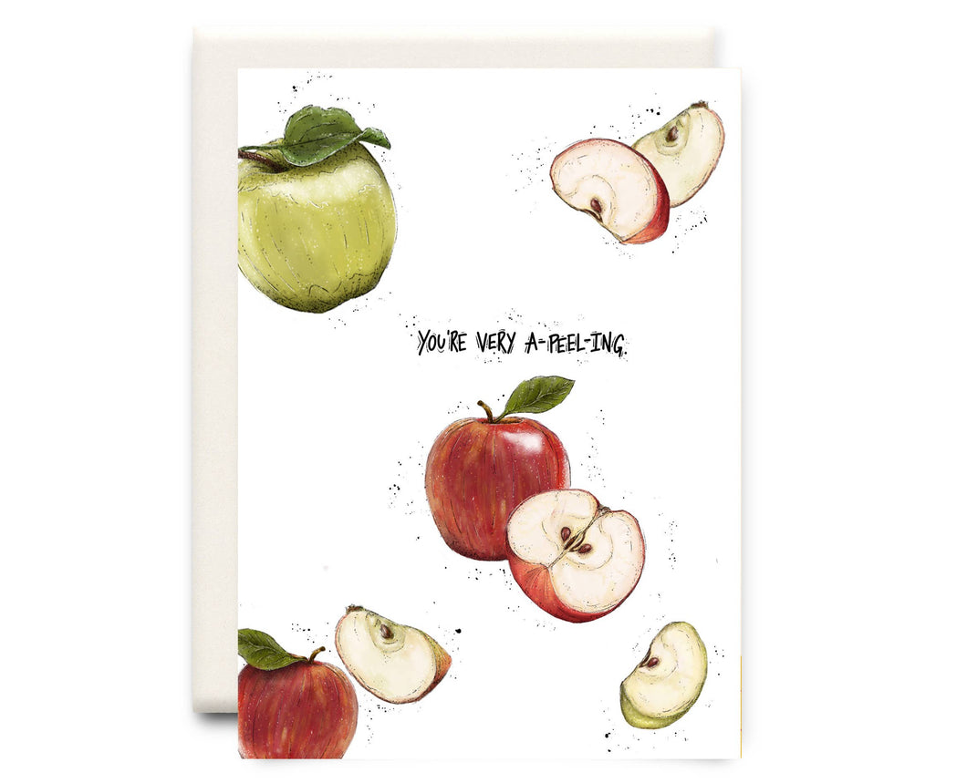 A-PEEL-ing | Love Greeting Card