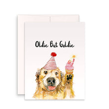 Load image into Gallery viewer, Oldie But Goldie Dog - Funny Birthday Card
