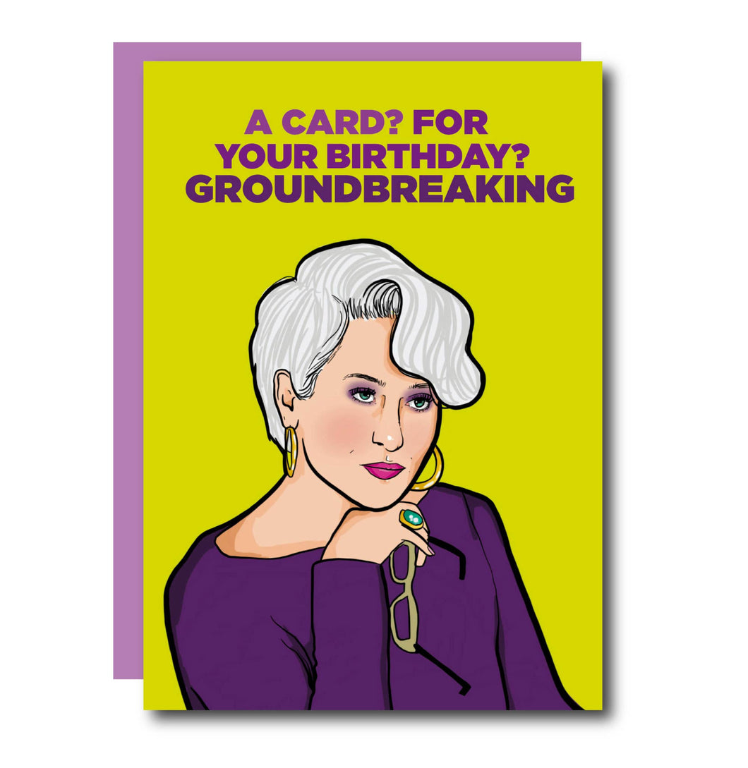 Groundbreaking Greeting Card