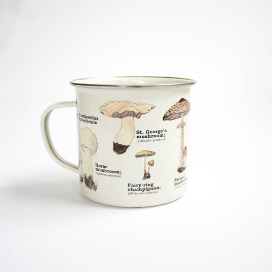 Enamel mug - Mushroom