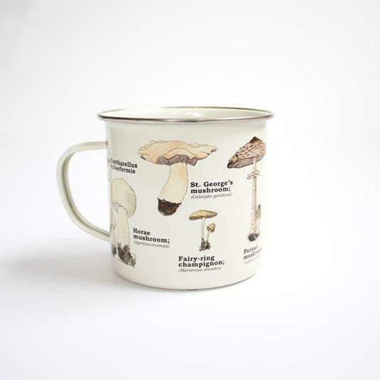 Enamel mug - Mushroom