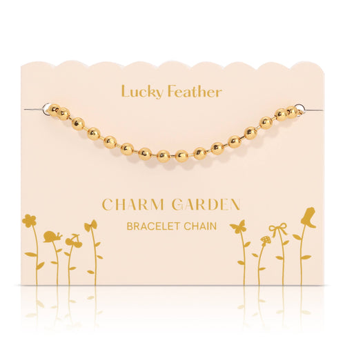 Charm Garden - Bracelet Chain - Gold - Front & Company: Gift Store