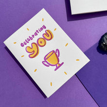 Load image into Gallery viewer, Celebrating You - Congrats + Celebrations card
