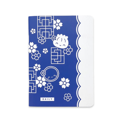 Porcelain - B6 - Daily Planner (Undated, 1 Month) - Front & Company: Gift Store
