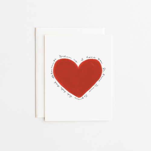 I love you, I love you… - Front & Company: Gift Store
