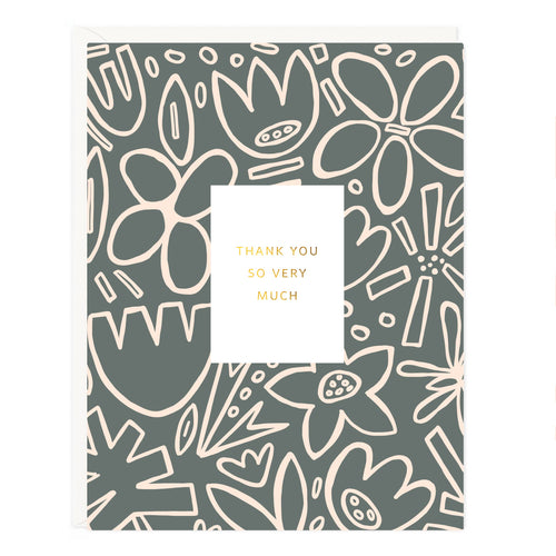 Thank You Garden Card - Front & Company: Gift Store